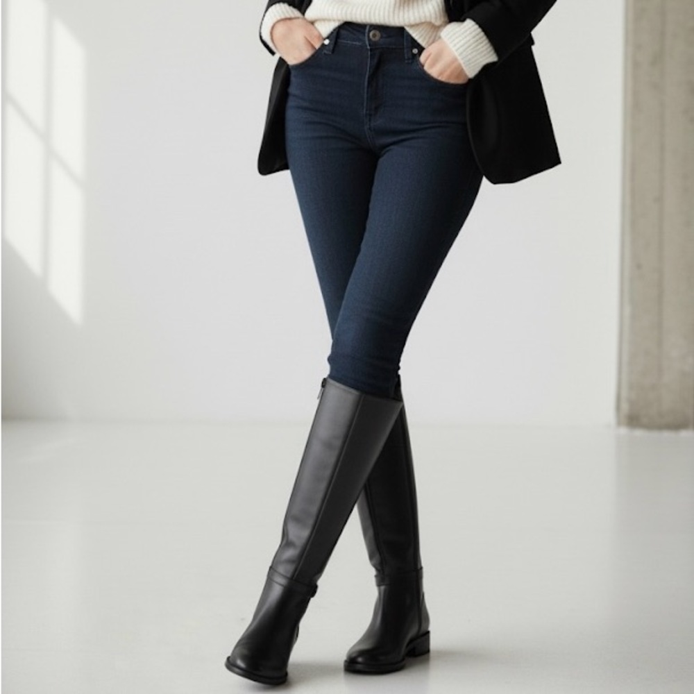 101# NWOT!!! Michael Kors Leather Tall Boots – New Without Box!